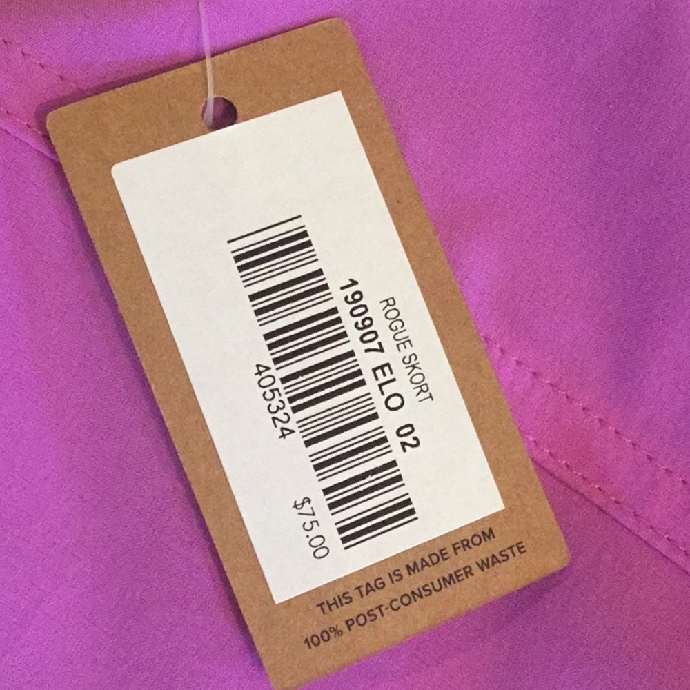 TITLE Nine pinkish-purple skort. NEW with tags. Size 2 - Picture 4 of 12